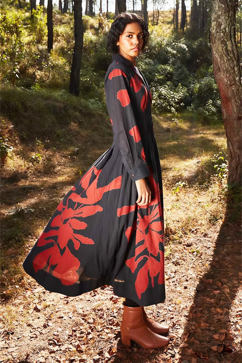 Black Woods Dress
