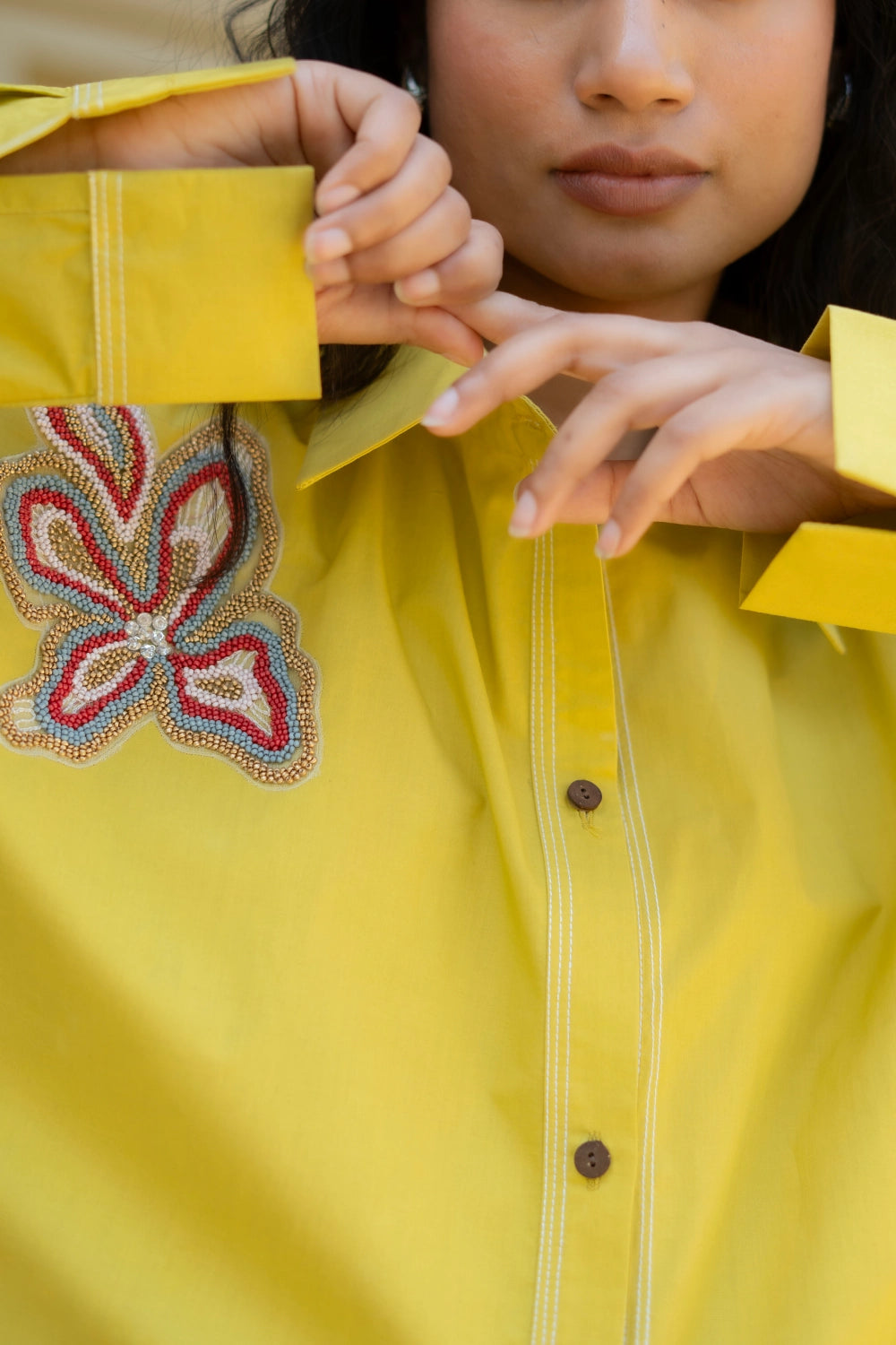 Lime Yellow Sulfer Shirt