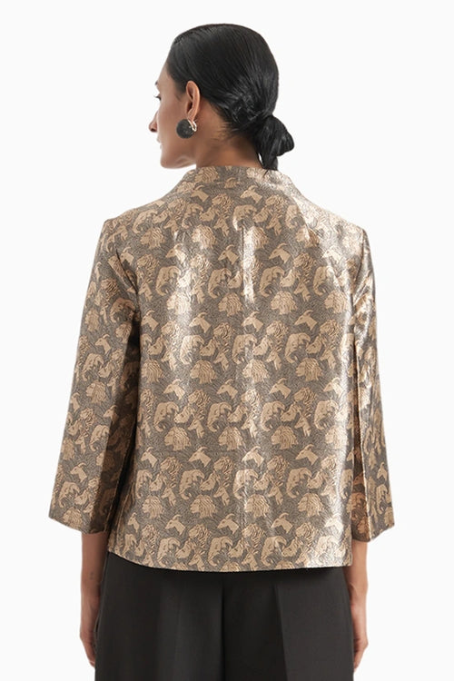 Savannah Oversized Banarsi Jacket