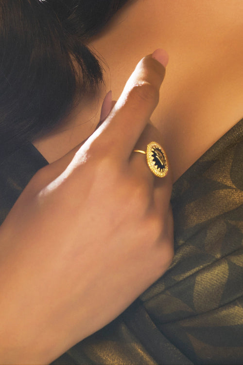 Chevron Petite Ring