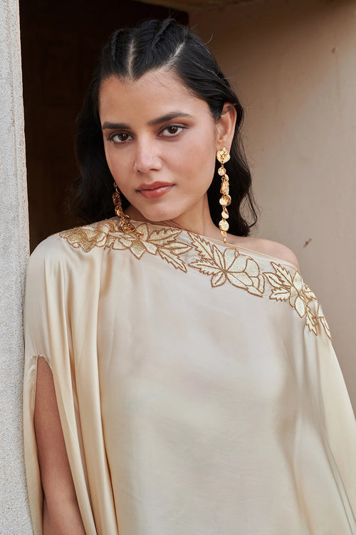 Haven Ivory Cape and Skirt Set