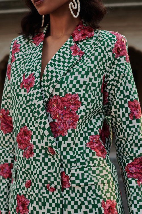 Sage Green Pant Suit Set