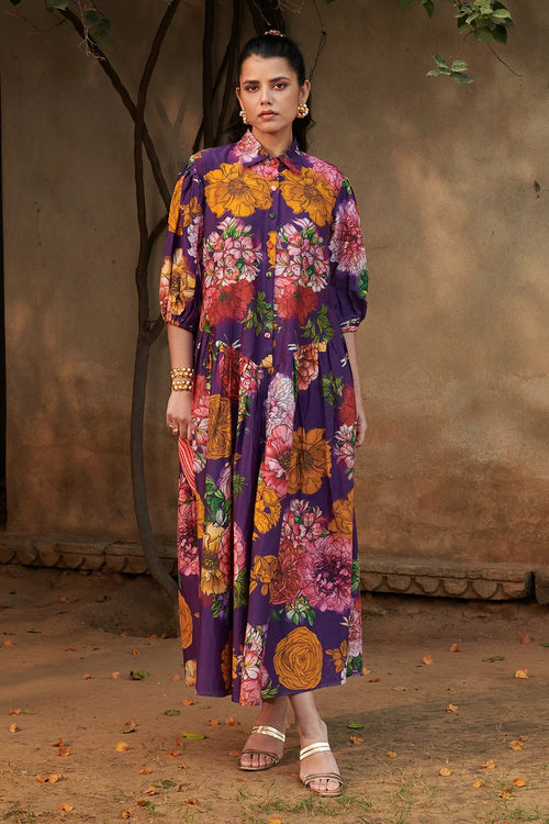 Elowen Purple Dress