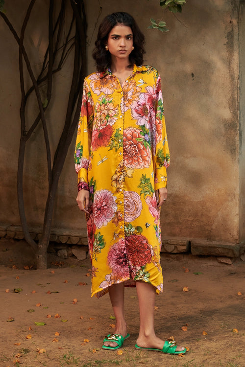 Lylah Yellow Dress