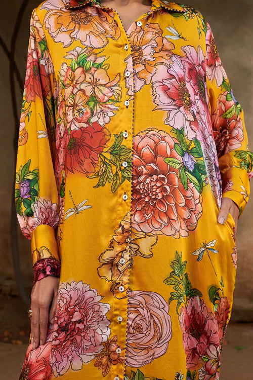 Lylah Yellow Dress