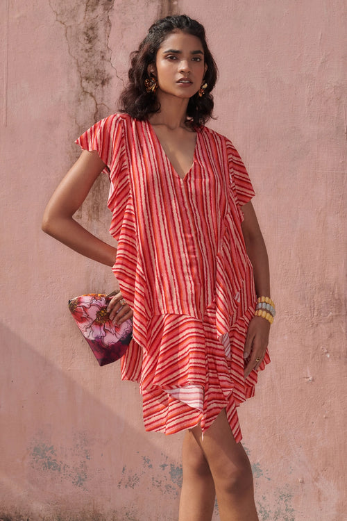 Coralia Red Dress