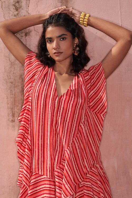 Coralia Red Dress