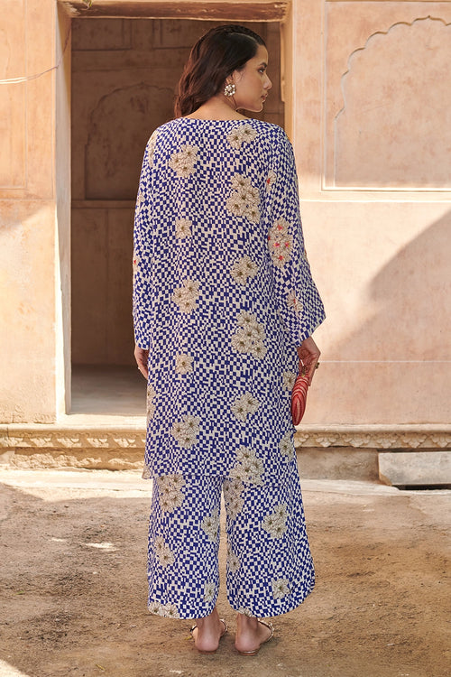 Viola Blue Co-ord Set