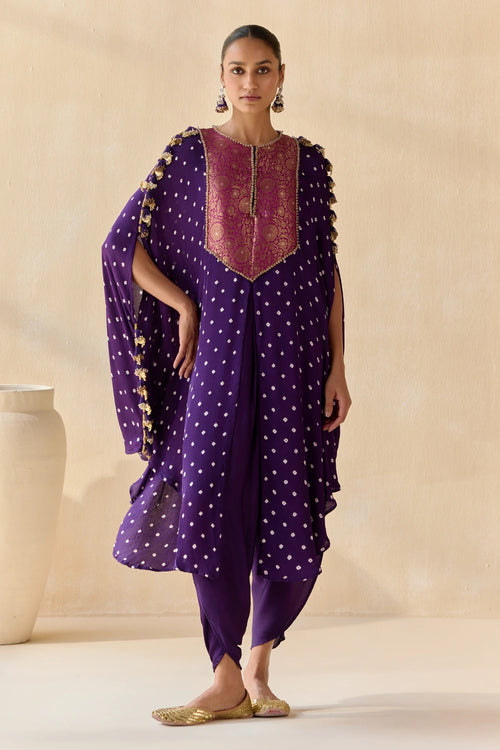 Ayantika Purple Co-ord Set