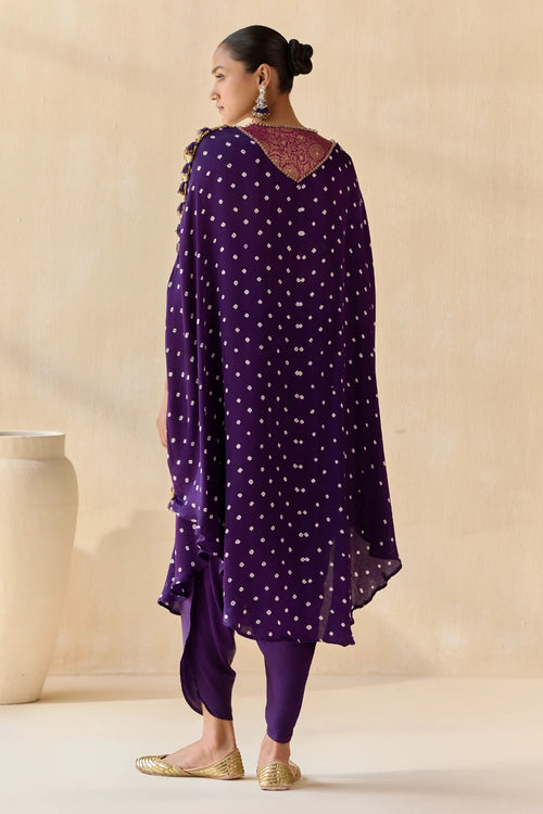 Ayantika Purple Co-ord Set