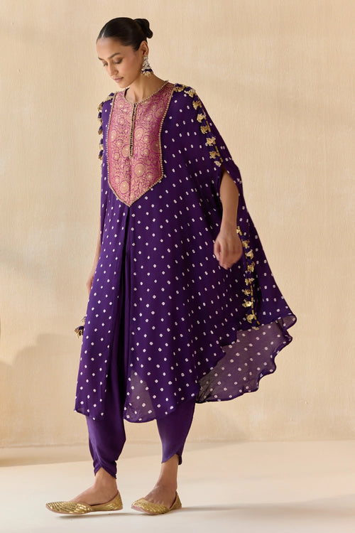 Ayantika Purple Co-ord Set