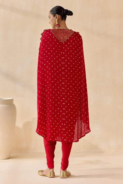 Ayantika Red Co-ord Set