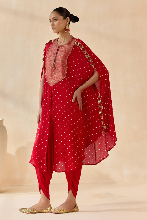 Ayantika Red Co-ord Set