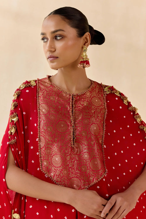 Ayantika Red Co-ord Set