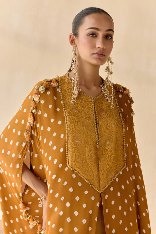 Ayantika Mustard Co-ord Set