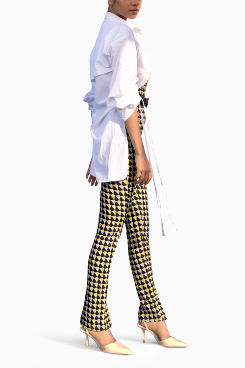 Art Deco Corset Pants