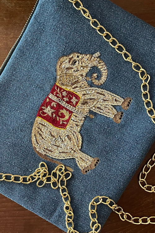 Denim Tara Pochette