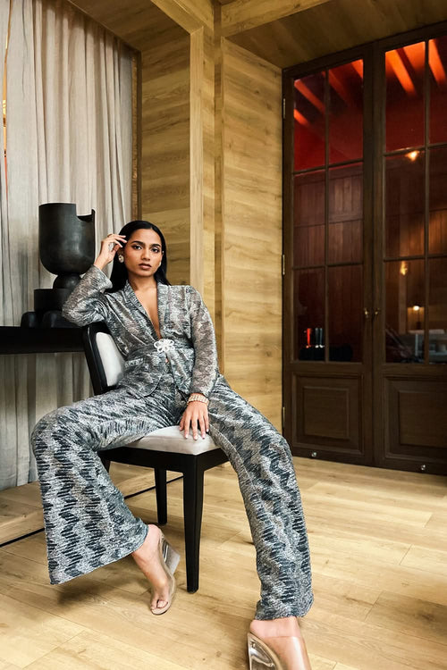 Ruth Black Power Suit