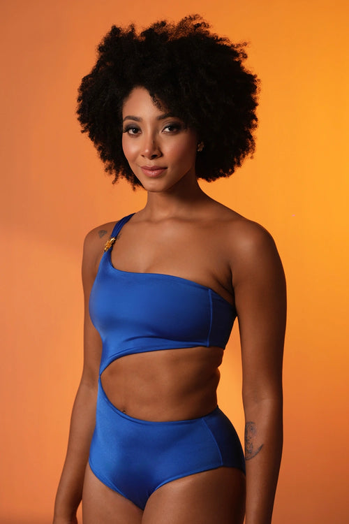 Celestine One-Shoulder Swimsuit