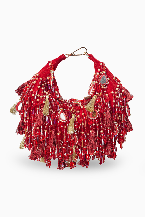 Sienna Red Boat Bag