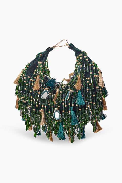 Sienna Green Boat Bag
