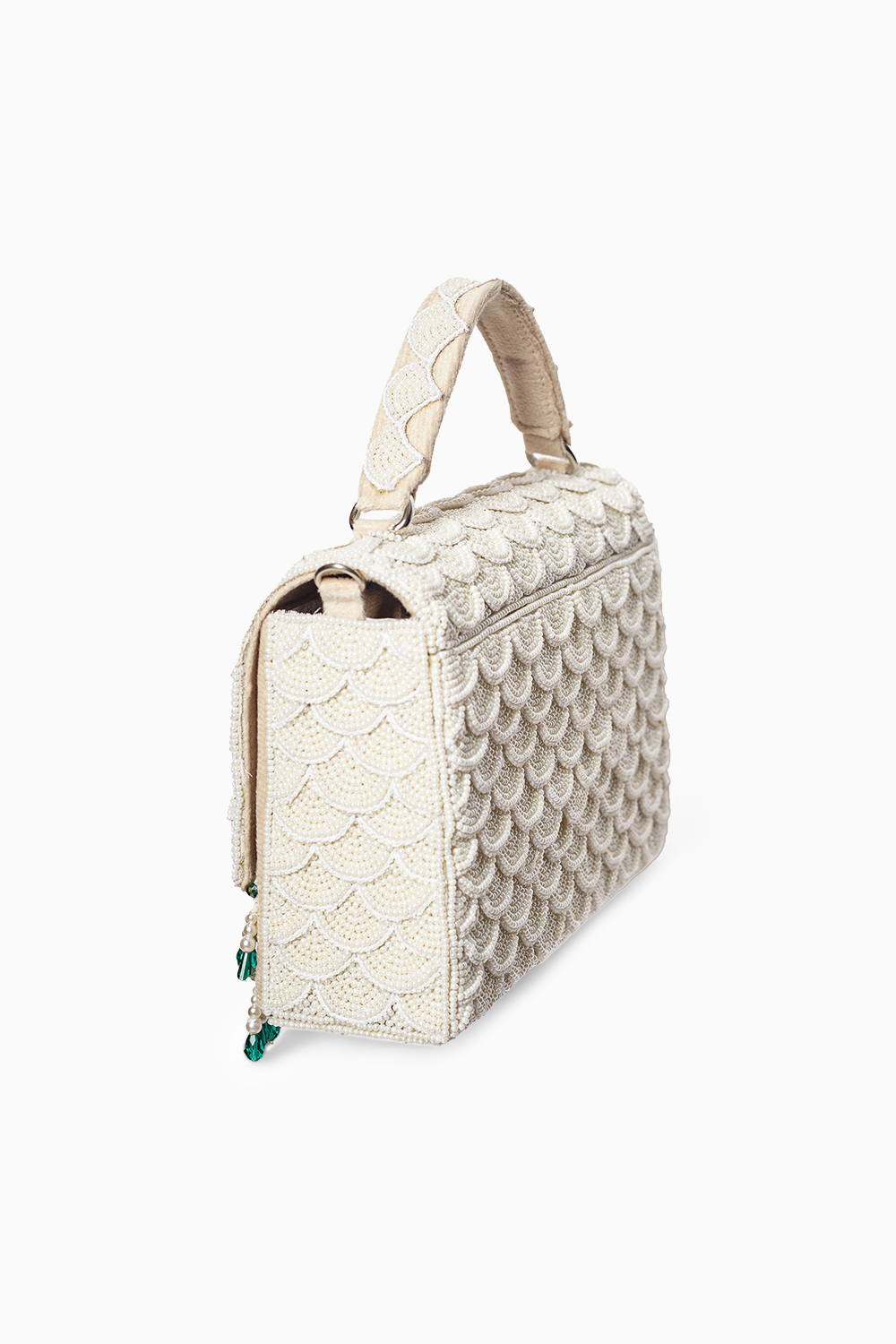 Julia White Box Bag