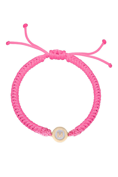 Baby Personalised Cord 14KT Gold Bracelet