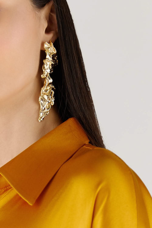 Long Algae Earrings