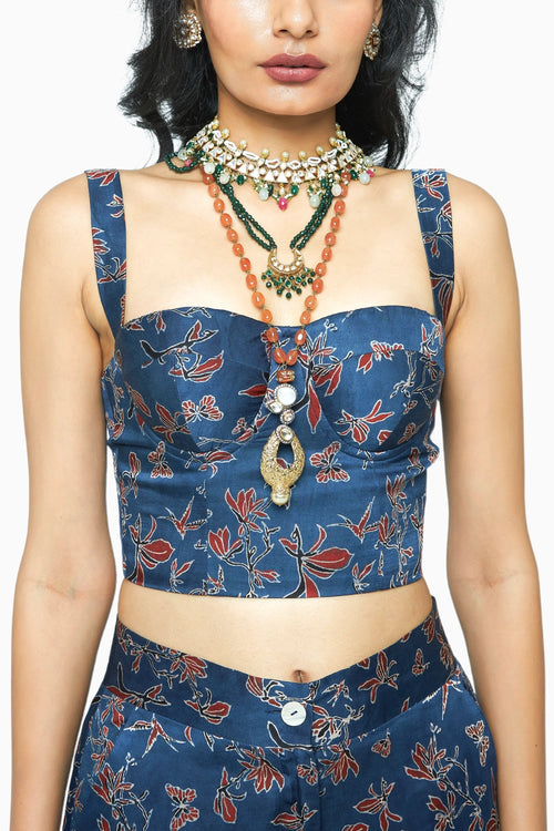 Bloom Corset With Paradise Flare Pants