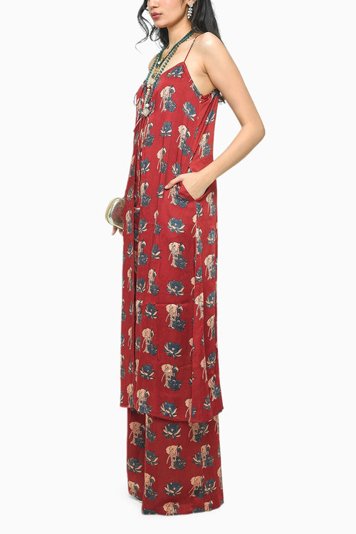 Gentle Tunic With The Pleat Pant