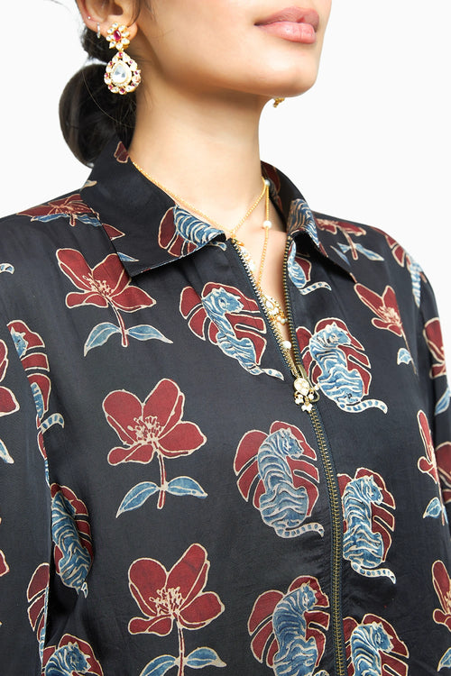 Charcoal Beast Bomber