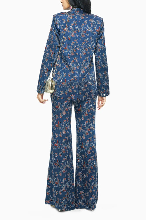 Paradise Blazer With Paradise Flare Pants