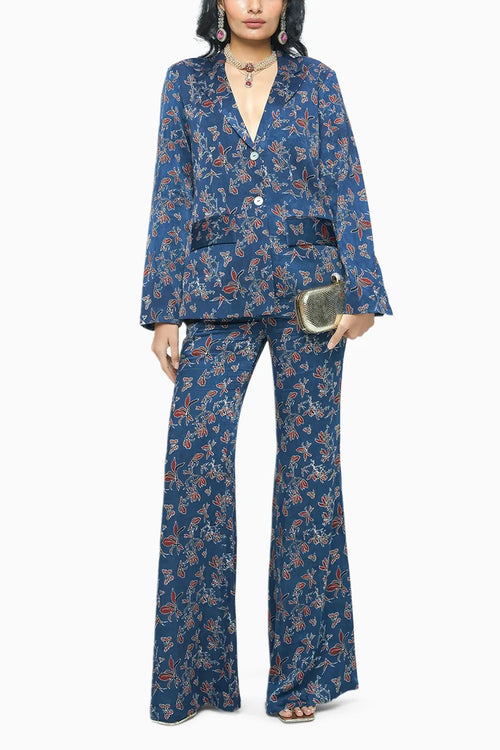 Paradise Blazer With Paradise Flare Pants