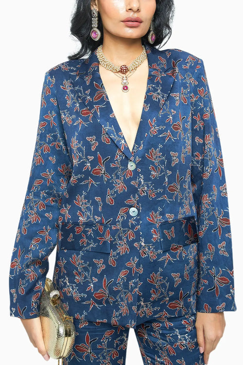 Paradise Blazer With Paradise Flare Pants