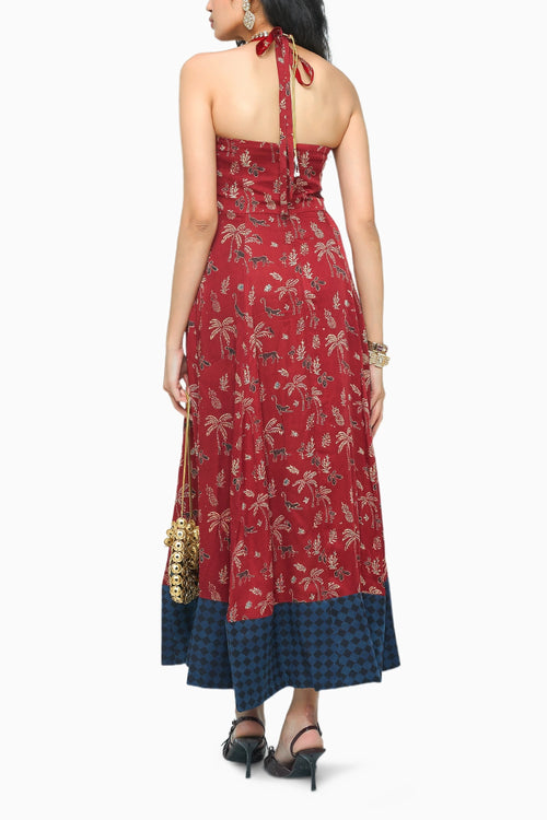 Rosewood Parade Flare Dress