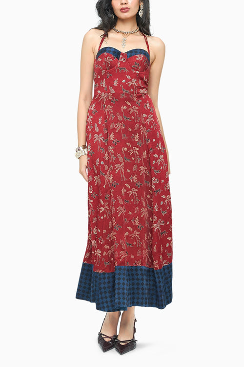 Rosewood Parade Flare Dress