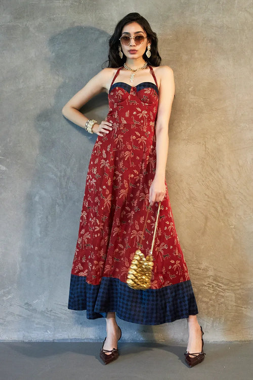 Rosewood Parade Flare Dress