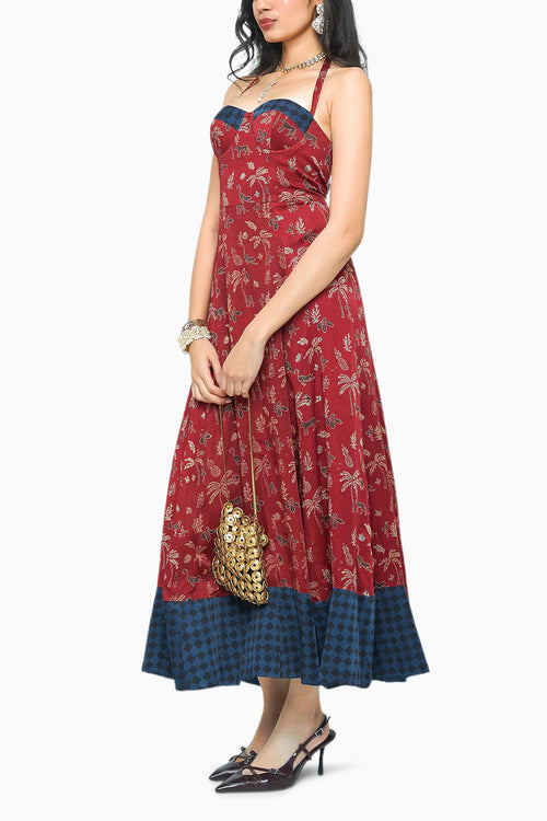 Rosewood Parade Flare Dress