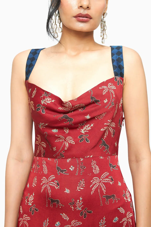 Rosewood Contour Dress