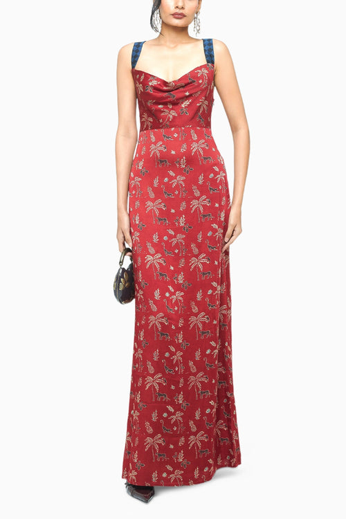 Rosewood Contour Dress