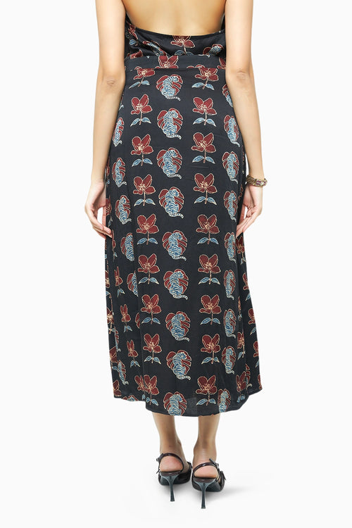 Charcoal Beast Slip Skirt