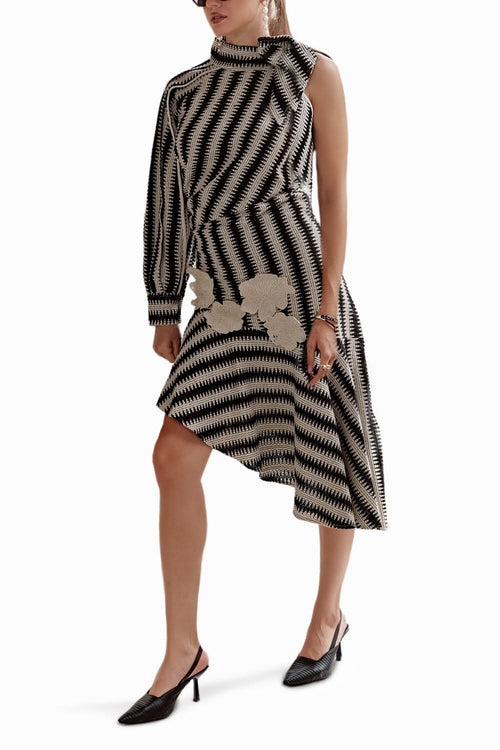 Flattering Crochet Dress