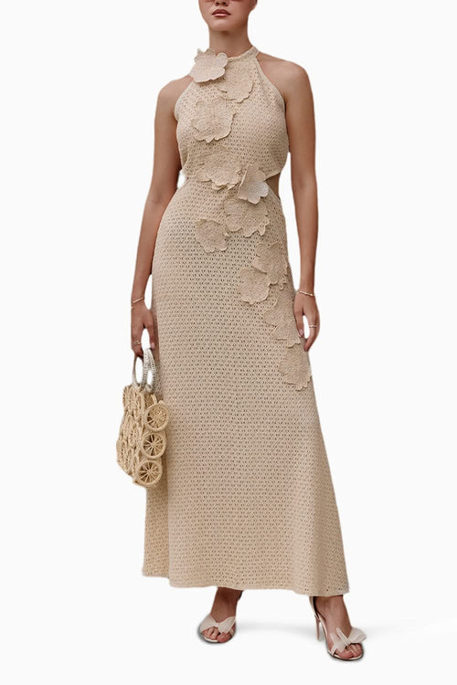 Crochet All About Flowers Maxi Dress
