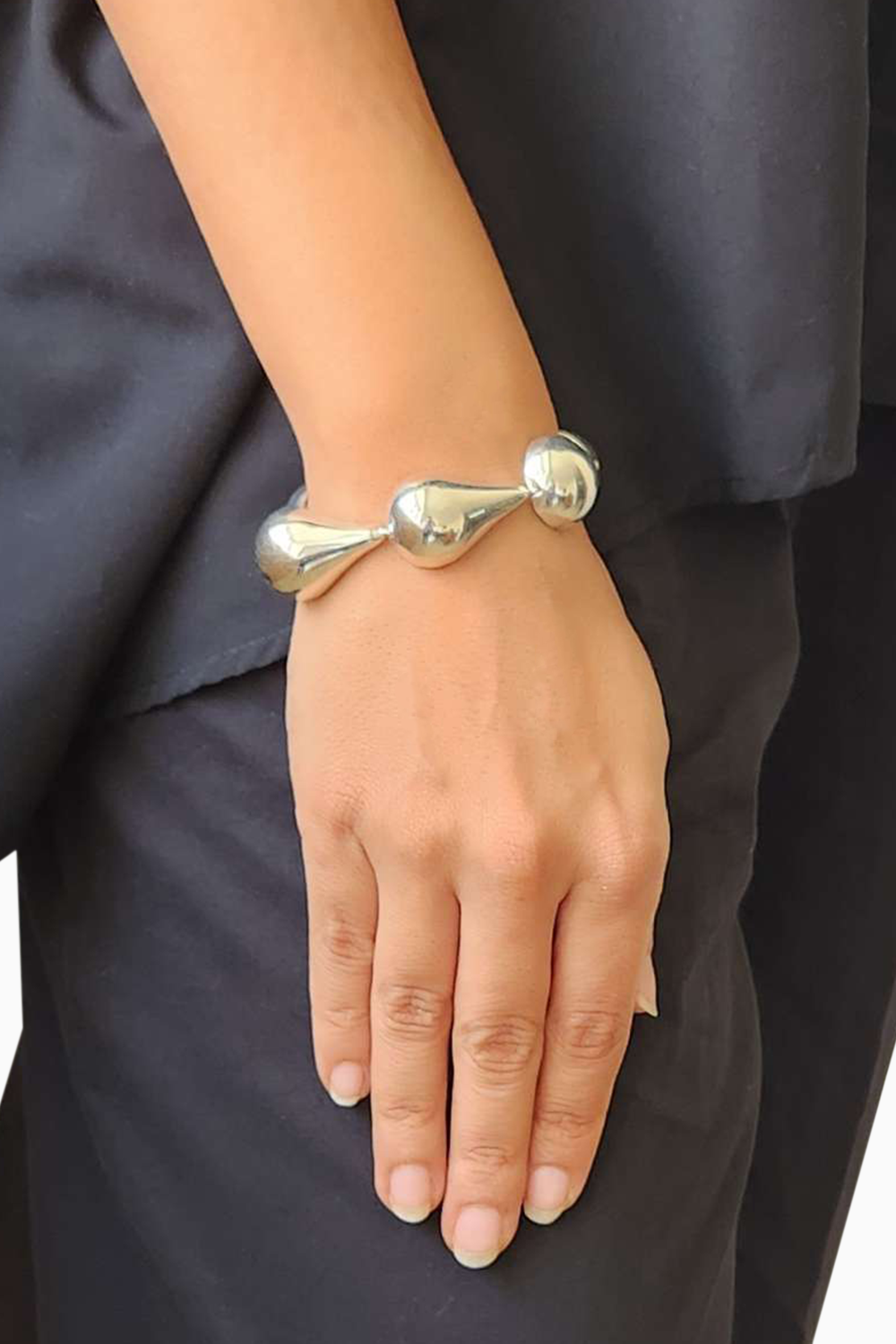 Bold Silver Mini Bracelet
