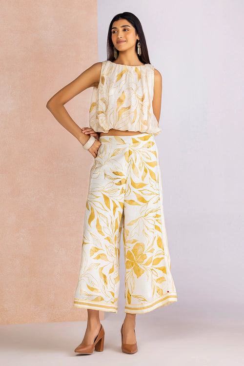 La Feuille Beige Burn Bubble Co-ord Set