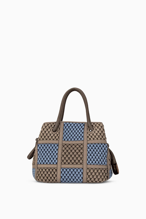 Bucket Ash Grey & Sky Blue Bag