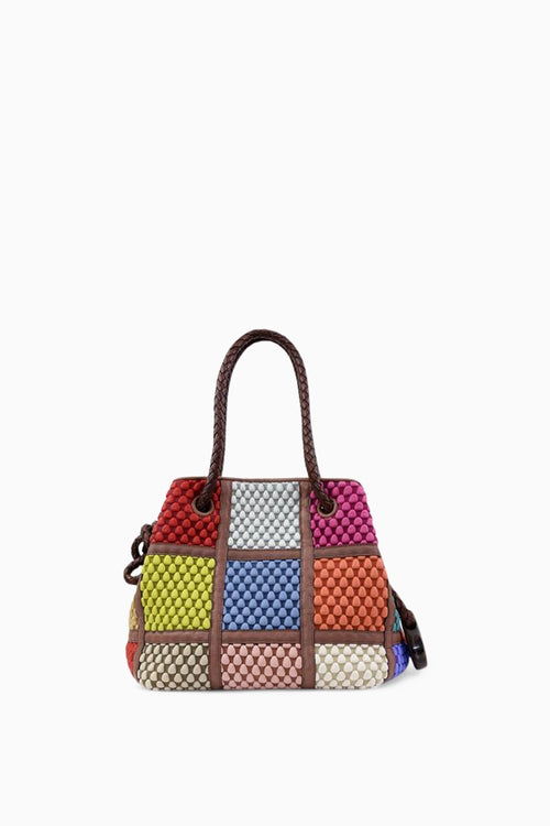 Surprise Patchwork Bucket Bag