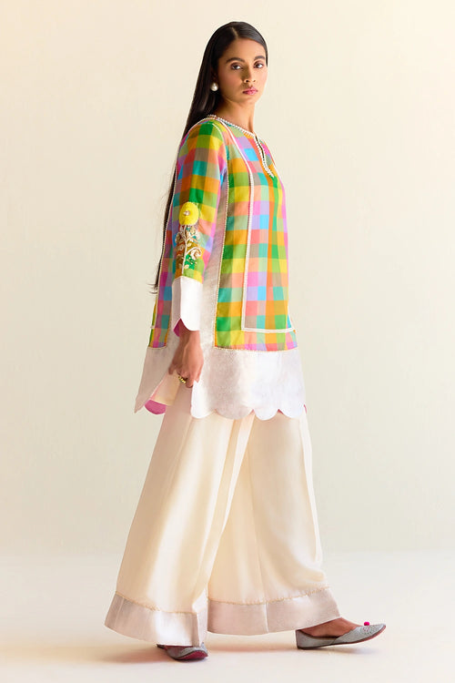 Begum Kurta With Ijaar Set