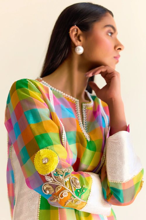 Begum Kurta With Ijaar Set