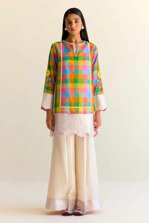 Begum Kurta With Ijaar Set